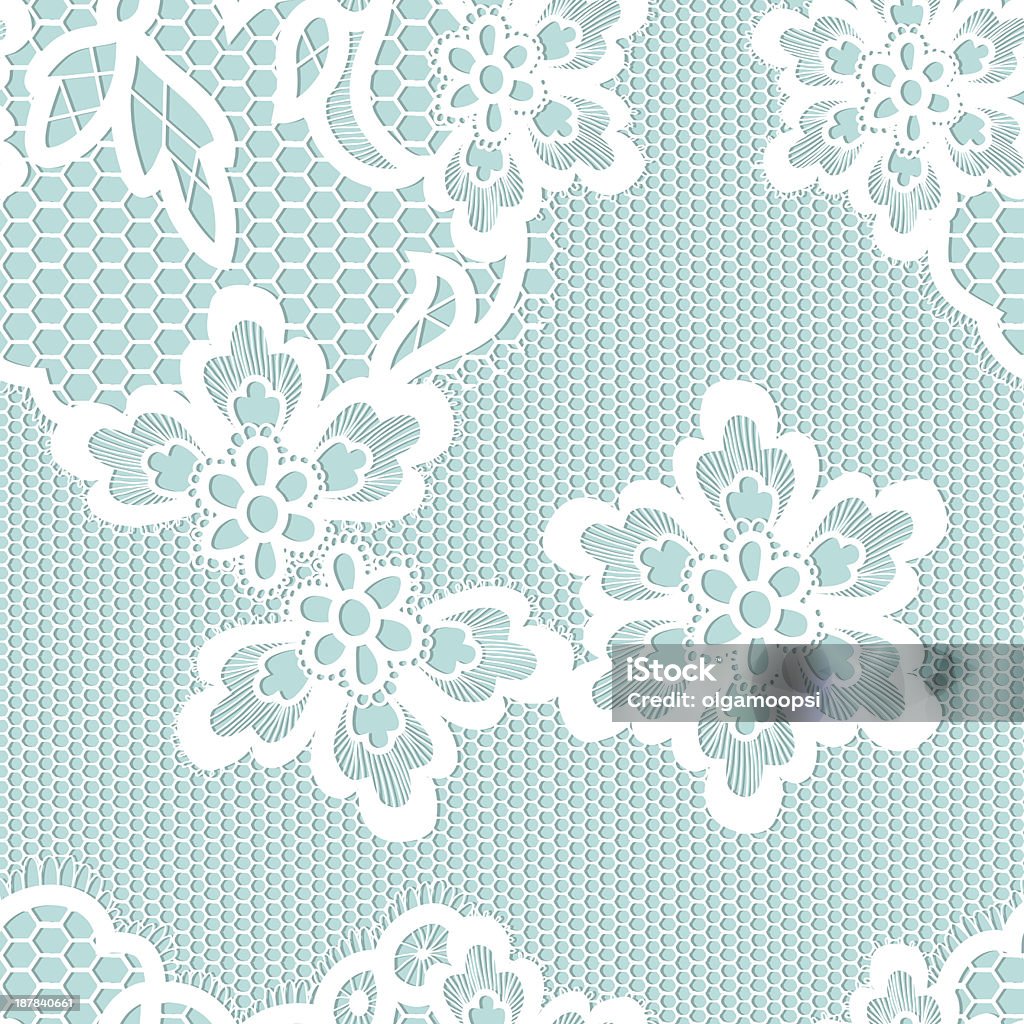 Seamless lace pattern. Old lace background, ornamental flowers. Vector realistic texture. Seamless pattern. Eps 8 Backgrounds stock vector