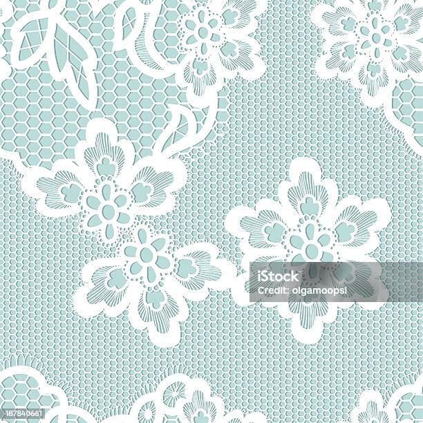 Seamless Lace Pattern Stock Illustration - Download Image Now - Backgrounds, Creativity, Decoration