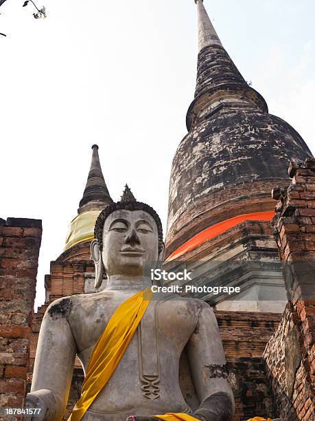 Statua Del Buddha - Fotografie stock e altre immagini di Ambientazione tranquilla - Ambientazione tranquilla, Antico - Condizione, Antico - Vecchio stile