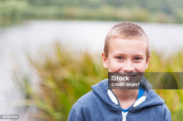 Adorable Boy Smiling Stock Photo - Download Image Now - 8-9 Years, Boys, Child