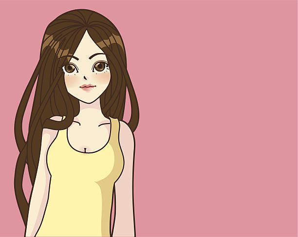 Fashion Girl In Cartoon Style Vector File Eps10 Stock Illustration - Download Image Now - Manga Style, Teenage Girls, Adult - iStock Fashion Girl In Cartoon Style Vector File Eps10 Stock Illustration - Download Image Now - Manga Style, Teenage Girls, Adult - iStock