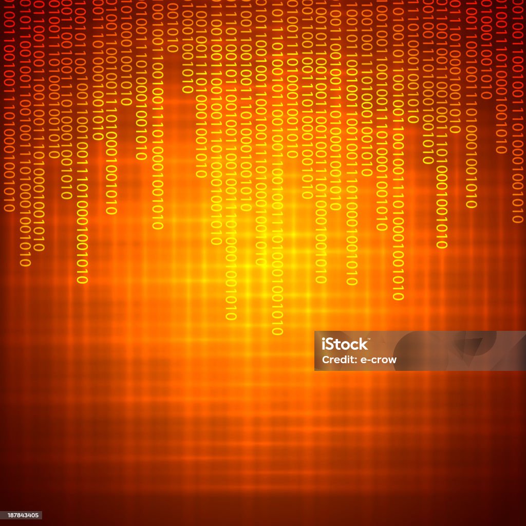 Binary Background Stock Illustration - Download Image Now - Abstract ...