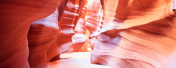 istock Panoramic view in the famous Antelope Canyon 187844335