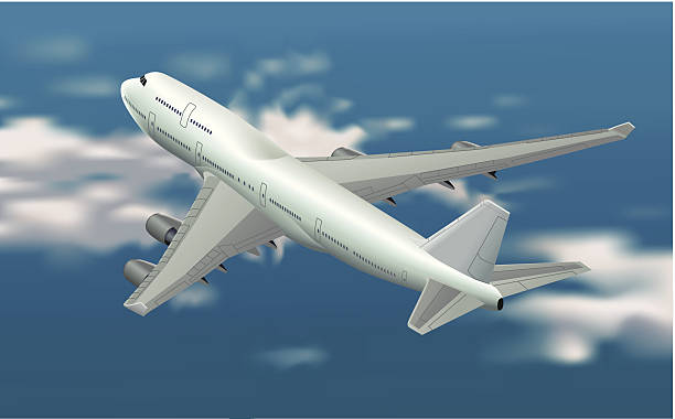 ボーイング 747 機 - boeing点のイラスト素材／クリップアート素材／マンガ素材／アイコン素材