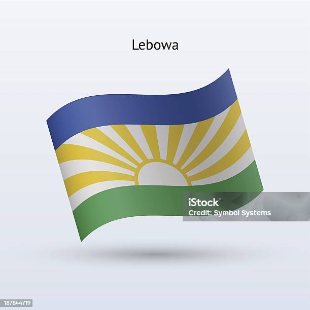 Lebowa Flagge Stock Vektor Art und mehr Bilder von Biegung - Biegung, ClipArt, Design