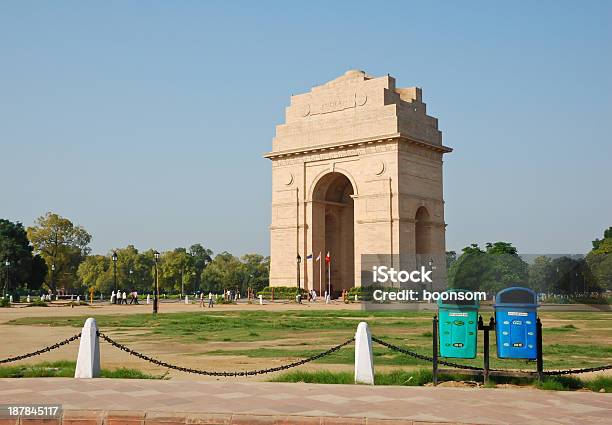 Indische Tor In Neudelhi Indien Stockfoto und mehr Bilder von Architektur - Architektur, Asiatischer und Indischer Abstammung, Asien