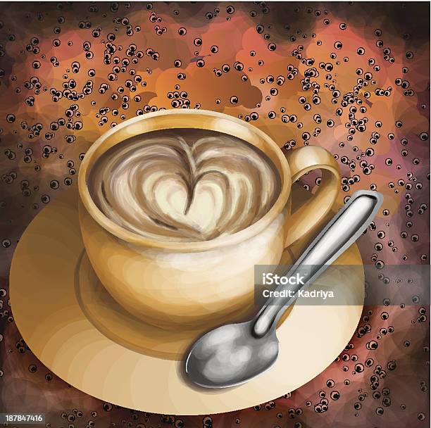 Tazza Di Caffè - Immagini vettoriali stock e altre immagini di Assaggiare - Assaggiare, Astratto, Bibita
