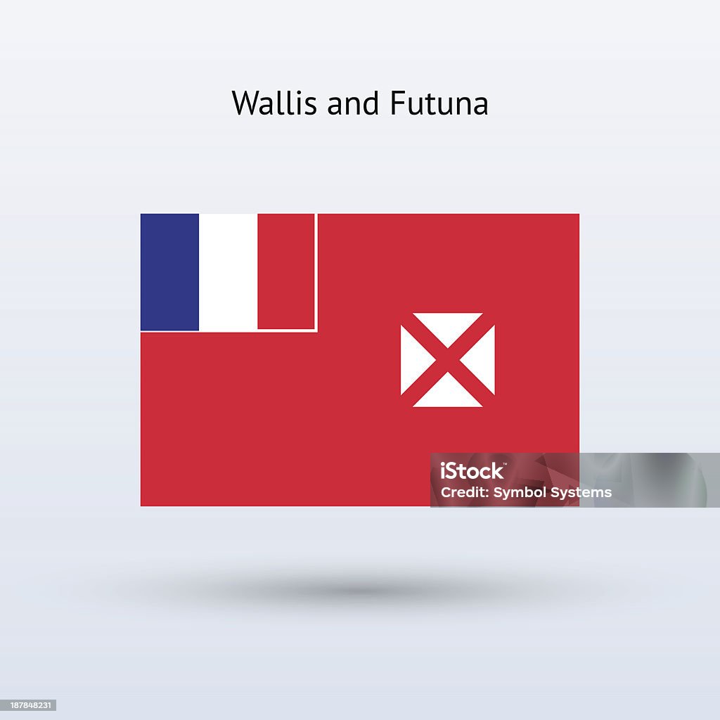 Bandera de Wallis y de Futuna - arte vectorial de Bandera libre de derechos