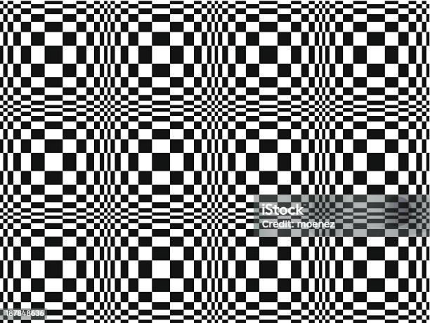 연속무늬 Of 제곱 0명에 대한 스톡 벡터 아트 및 기타 이미지 - 0명, 1970-1979 년, 검은색