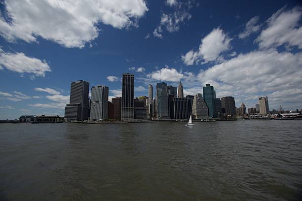 New York skyline stock photo