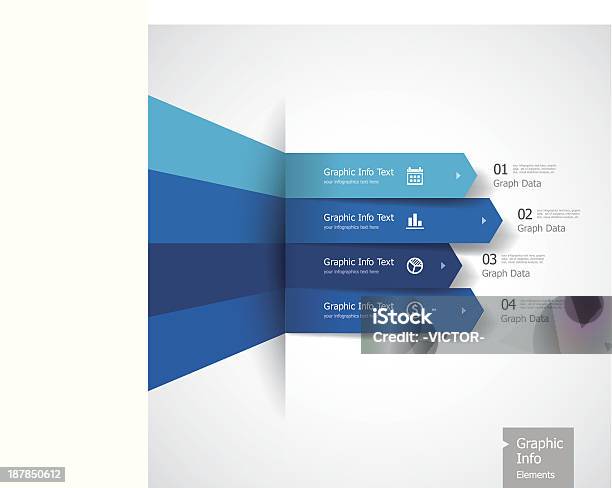 Éléments De Design Graphique Info Vecteurs libres de droits et plus d'images vectorielles de Affaires - Affaires, Affaires d'entreprise, Agenda électronique