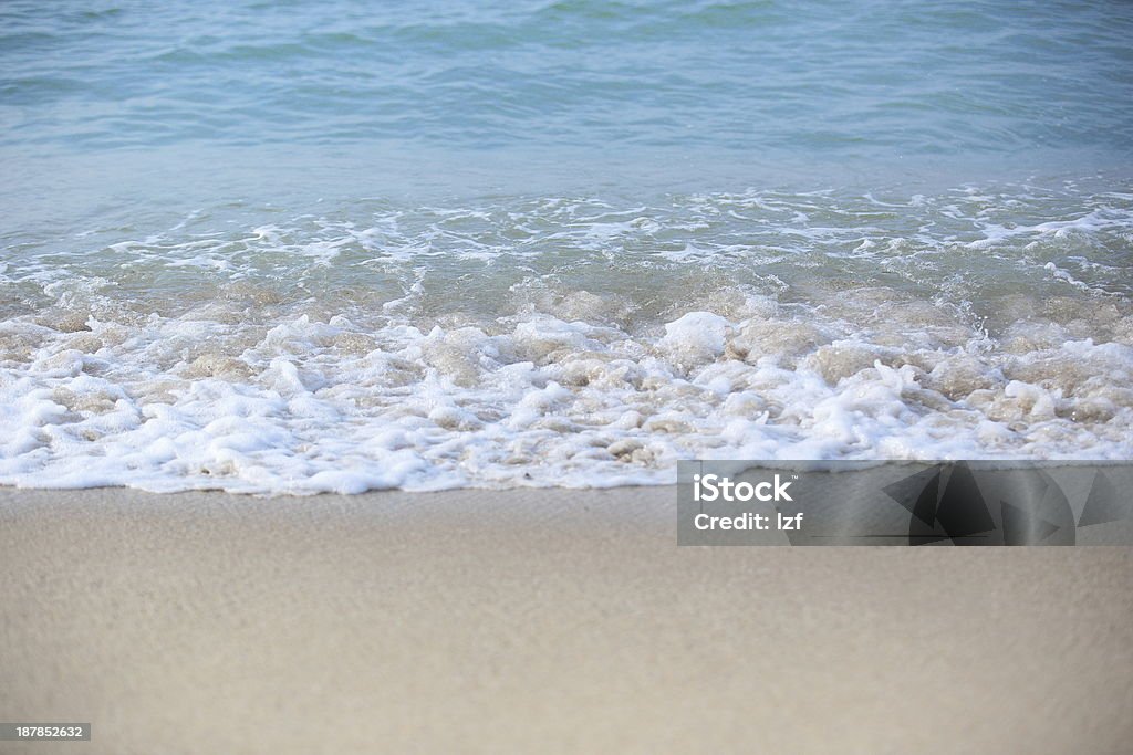 Meer Welle am Strand - Lizenzfrei Abstrakt Stock-Foto