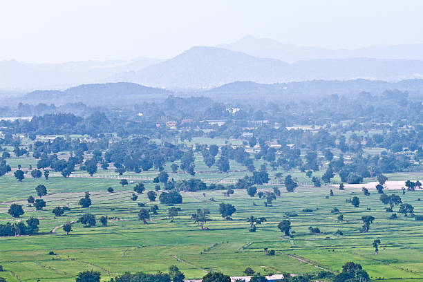 istock Image of the high mountains and fields. 187853311