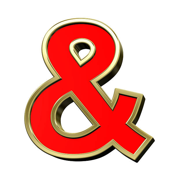 istock One letter from red with gold shiny frame alphabet set 187856414