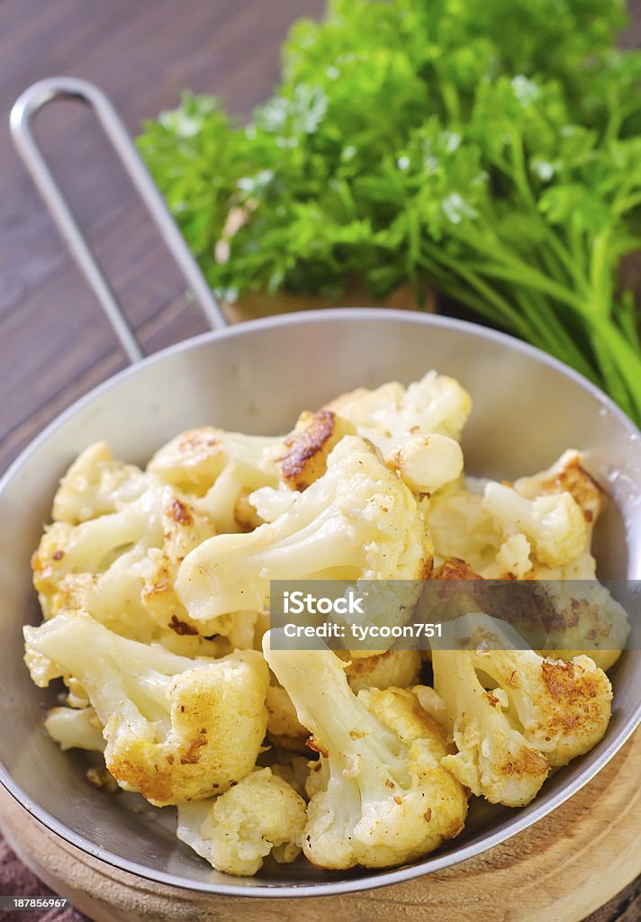 cauliflower fried cauliflower Appetizer Stock Photo