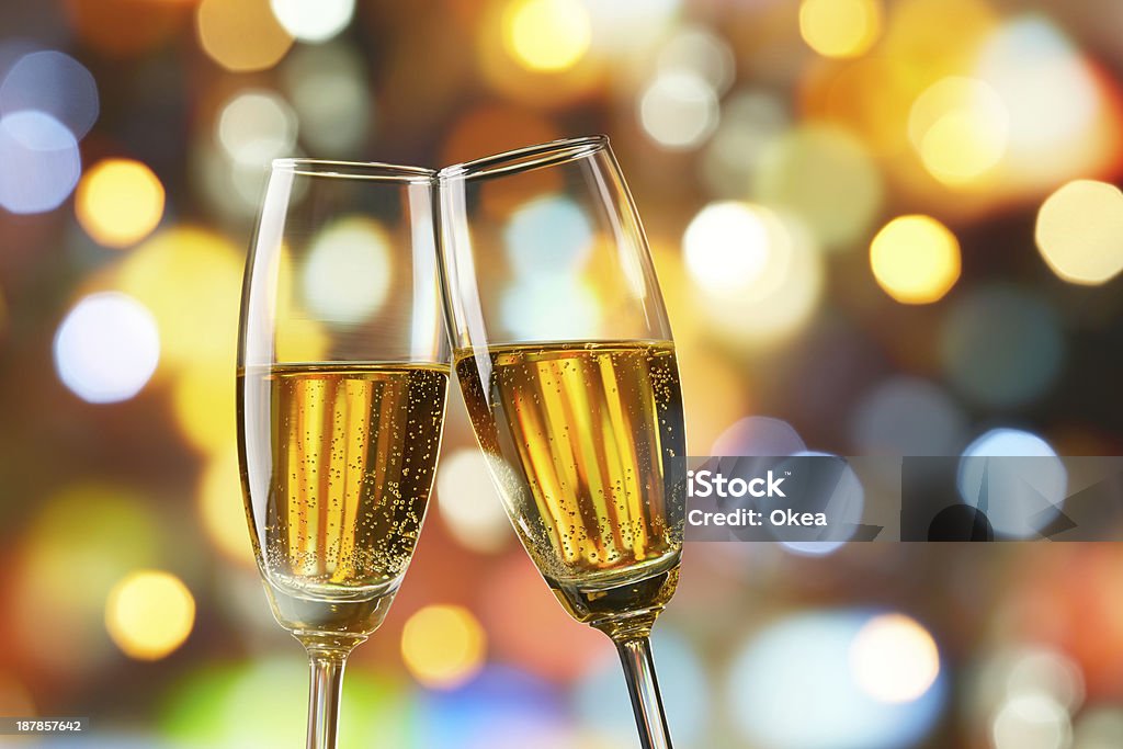 Brinde de champanhe - Foto de stock de Brinde royalty-free
