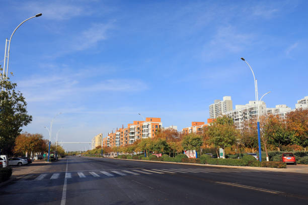 istock architectural landscape of small cities in North China 1878589215