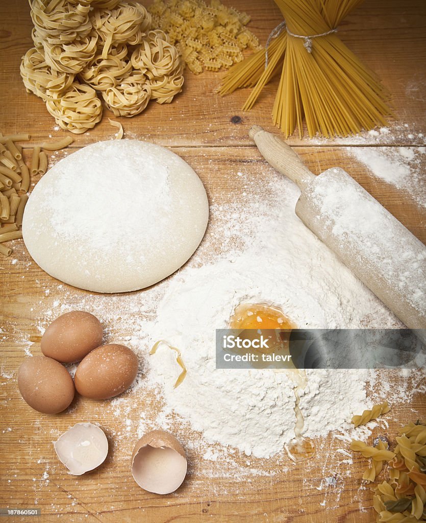 Making bread Means for making bread on wooden background Baked Pastry Item Stock Photo