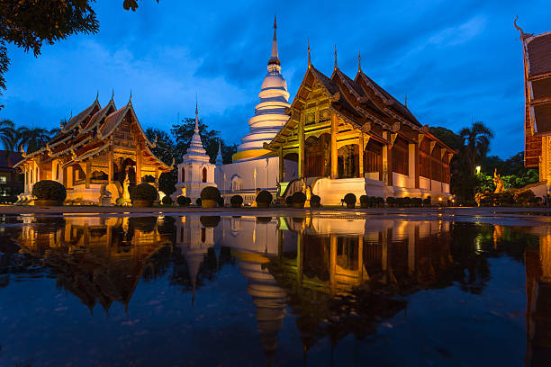istock Jedi Luang Temple located at Chiang Mai , Thailand 187860674