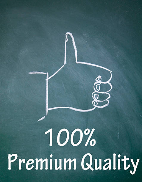 istock Hundred percent  premium quality symbol 187861277