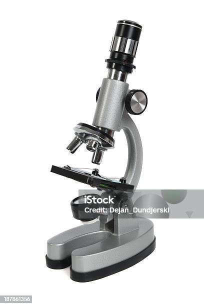 Microscope Stock Photo - Download Image Now - Biology, Biotechnology, Black Color