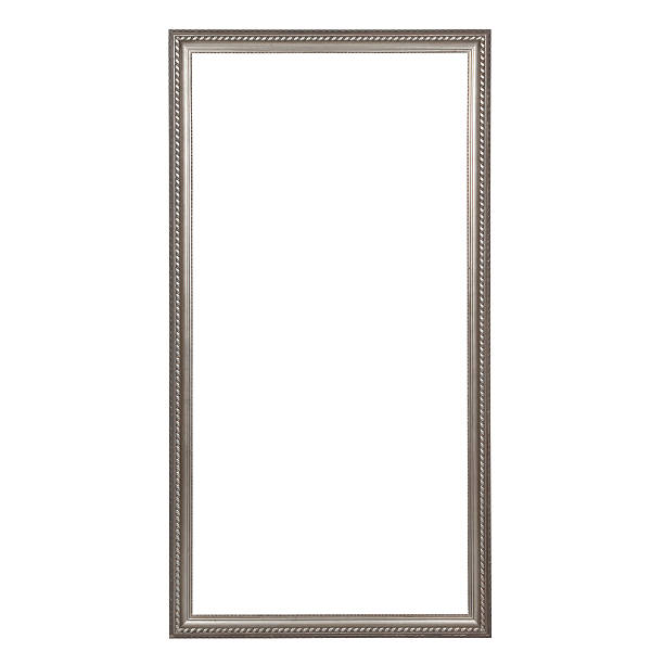 istock Wooden Old Fashion Frame Isolated With Copy Space 187864573