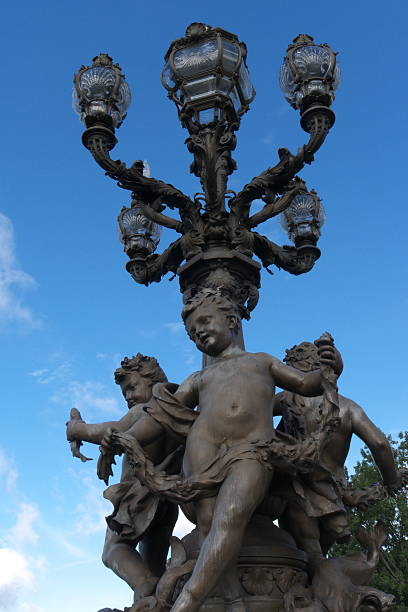 istock Lamp on Pont Alexandre III 187871885