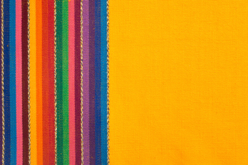 Textil detalle fondo con América Latina y mexicanos patrón de Color photo
