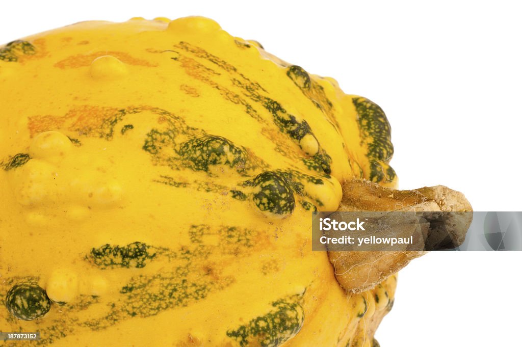 Calabaza amarilla de las lámparas verde en primer plano - Foto de stock de Absceso libre de derechos