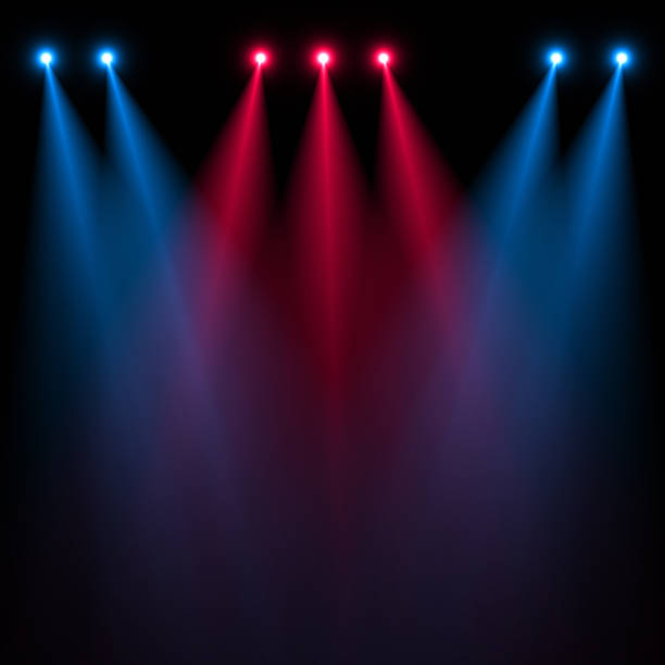 stage light stock photo