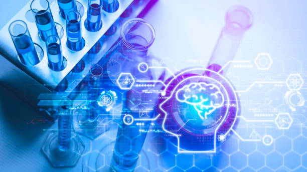 istock Teacher chemistry school equipment Internet education science course degree, study knowledge to creative thinking idea. E-learning graduate certificate program educational business concept. 1878762878