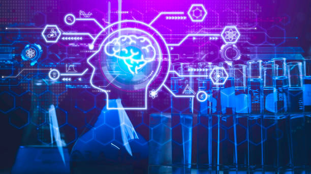 istock Teacher chemistry school equipment Internet education science course degree, study knowledge to creative thinking idea. E-learning graduate certificate program educational business concept. 1878762882