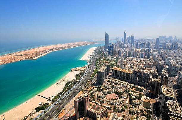 istock Abu Dhabi Aerial View 187879033