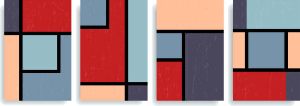 istock A set of geometric posters in a minimalist design. 1878792497