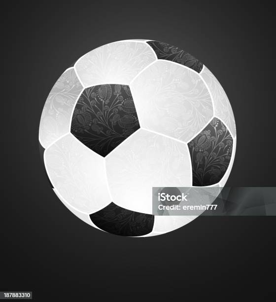 Абстрактный Футбольный Мяч — стоковая векторная графика и другие изображения на тему Абстрактный - Абстрактный, Без людей, Векторная графика