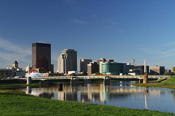 istock Dayton Ohio Morning Cityscape Skyline 187883626
