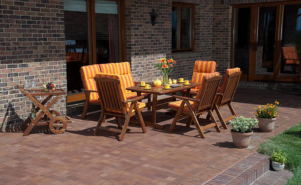 istock Luxury Garden furniture 187886130