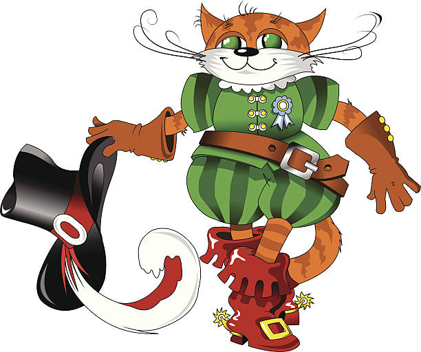 illustrations, cliparts, dessins animés et icônes de fabuleux chaton - young animal characters clothing coat