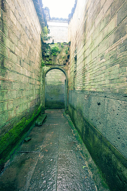 istock Old Alley in China 187887941