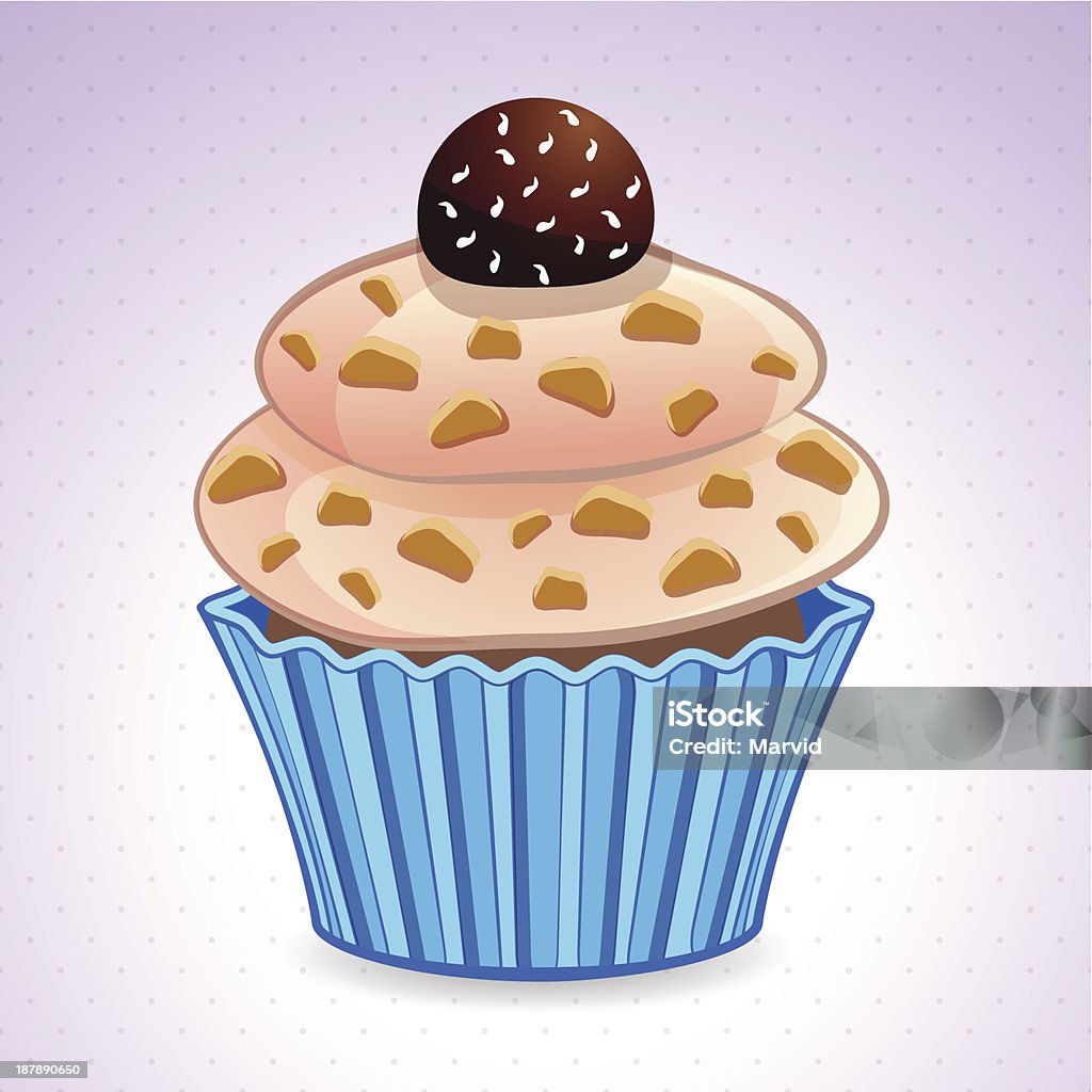 cupcake - arte vettoriale royalty-free di Allegro