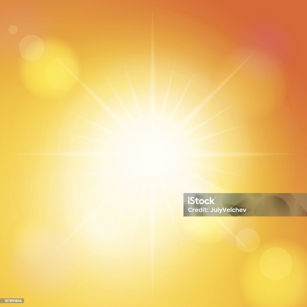 sunspot - Vetor de Amarelo royalty-free