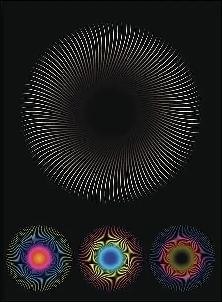 Spirograph graphics Royalty Free Stock SVG Vector