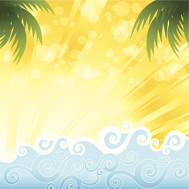Summer Background vector art illustration