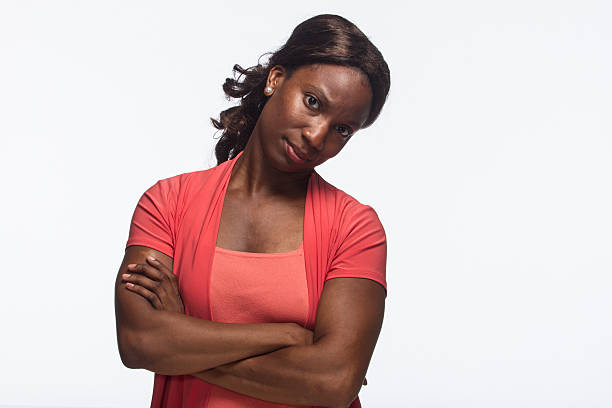 istock Woman looking annoyed, horizontal 187904286