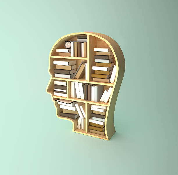 istock shelf in form of head 187904450