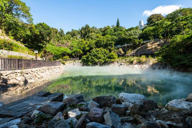 istock Thermal Valley in Beitou, Taipei, Taiwan. 1879130733