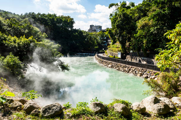 istock Thermal Valley in Beitou, Taipei, Taiwan. 1879132797