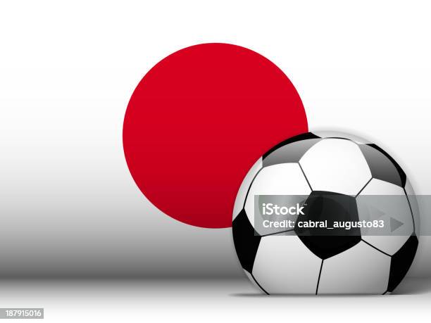 日本サッカーボールとフラグの背景 - あこがれのベクターアート素材や画像を多数ご用意 - あこがれ, イラストレーション, ゴールネット