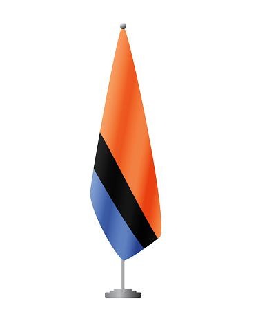 Chagos Islands Flag On Flagpole For Official Meetings Transparent chagos-islands-flag-on-flagpole-for-official-meetings-transparent