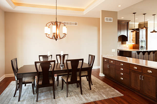 New House Dining Room, Buffet Bar and Kitchen